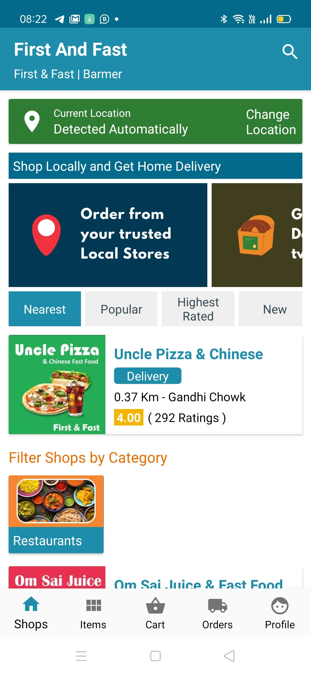 F & F Barmer Food Delivery | Indus Appstore | Screenshot