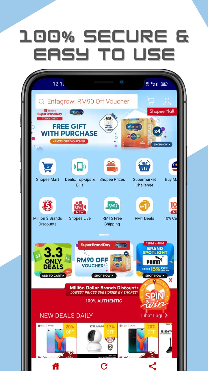 Online Malaysia Shopping App | Indus Appstore | Screenshot