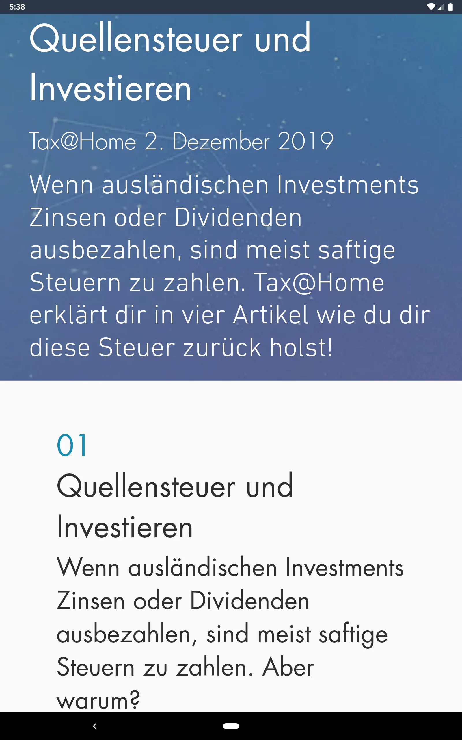 Quellensteuer einfach | Indus Appstore | Screenshot