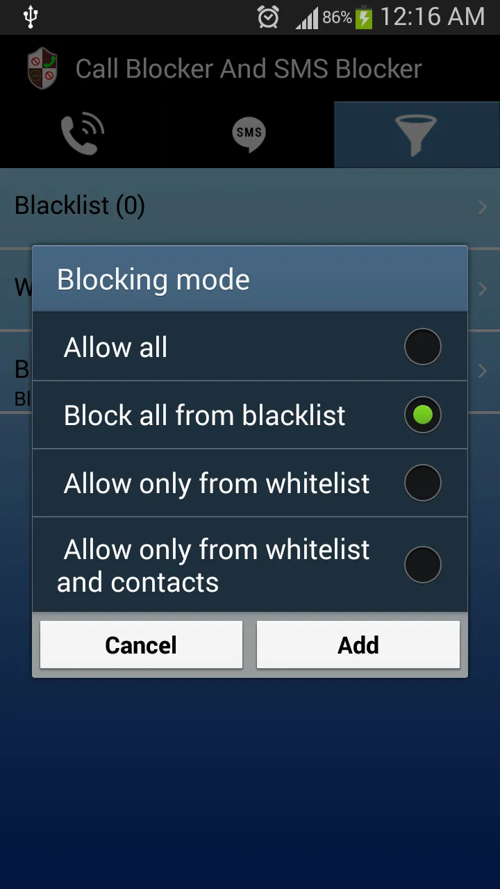 Call Blocker and SMS Blocker | Indus Appstore | Screenshot