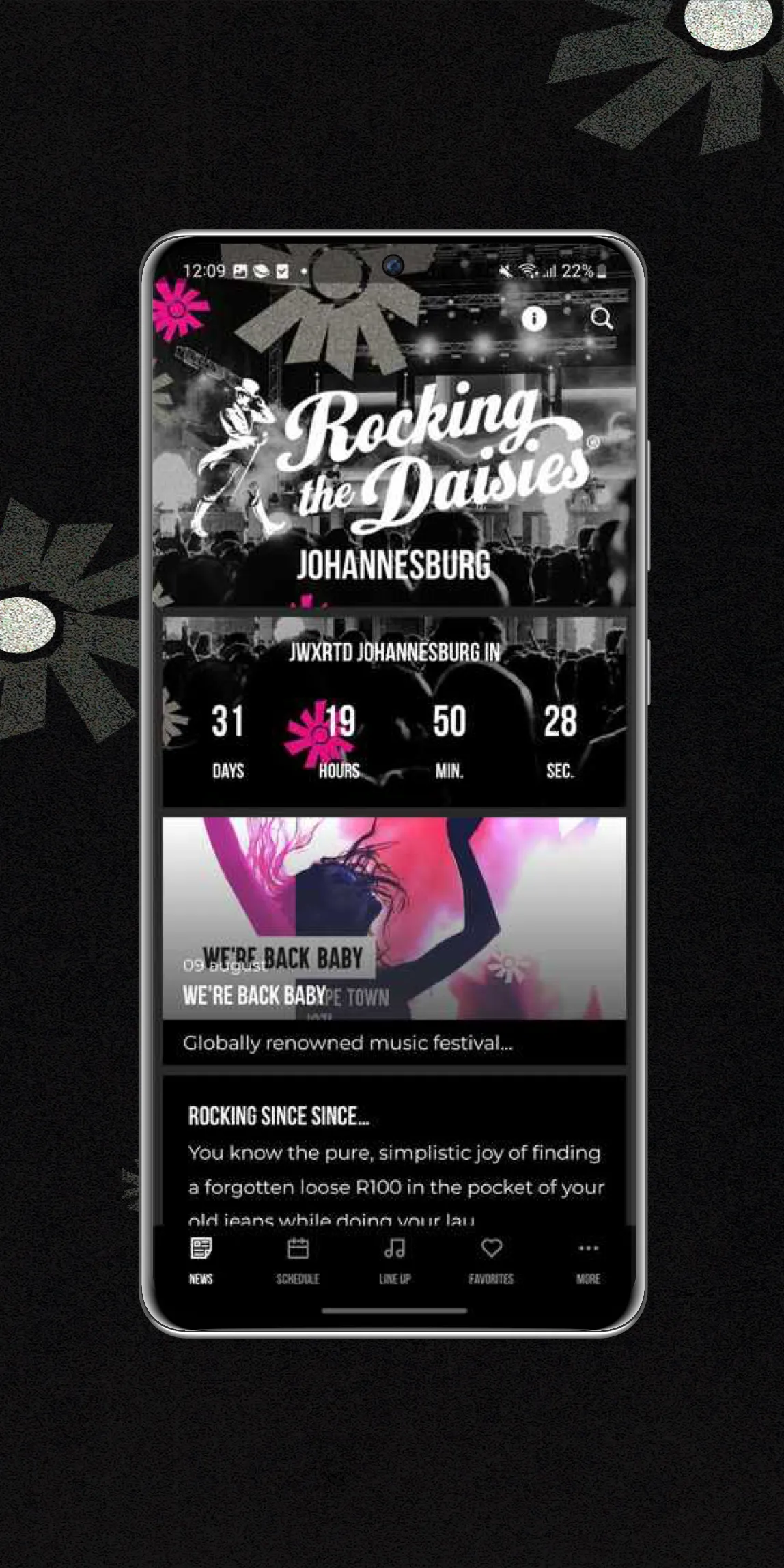 Rocking The Daisies | Indus Appstore | Screenshot