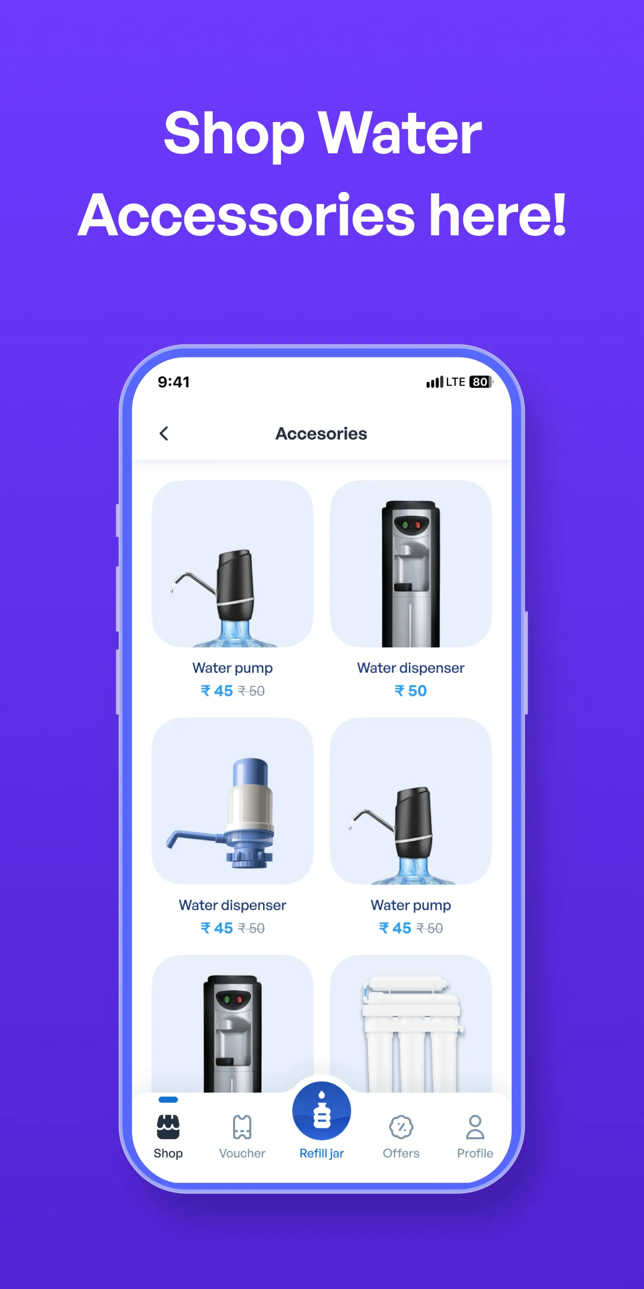 Agua India-Water Delivery App | Indus Appstore | Screenshot