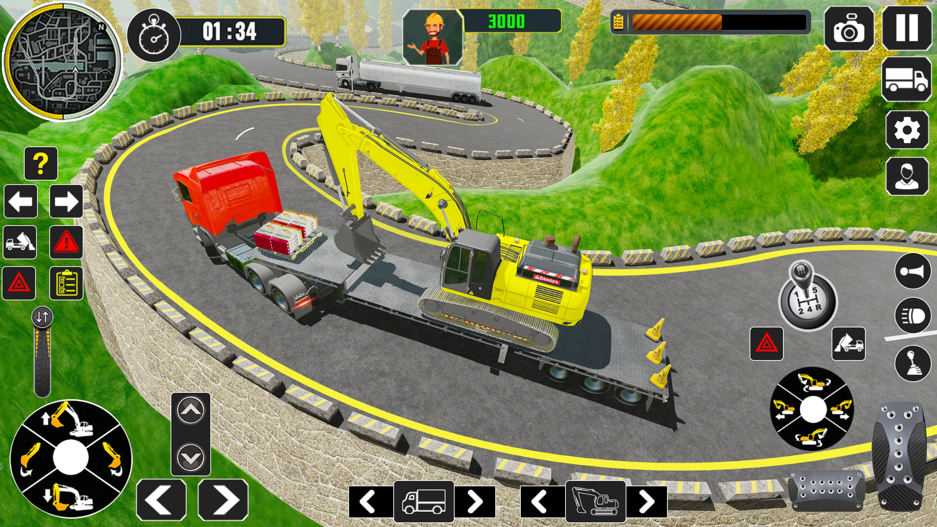 Excavator Construction Game | Indus Appstore | Screenshot