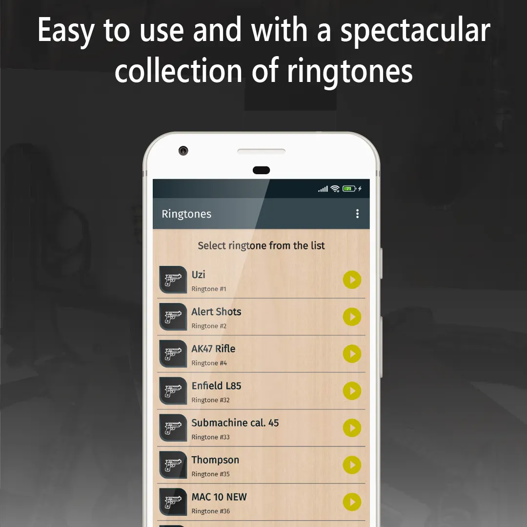 gun ringtones for phone | Indus Appstore | Screenshot