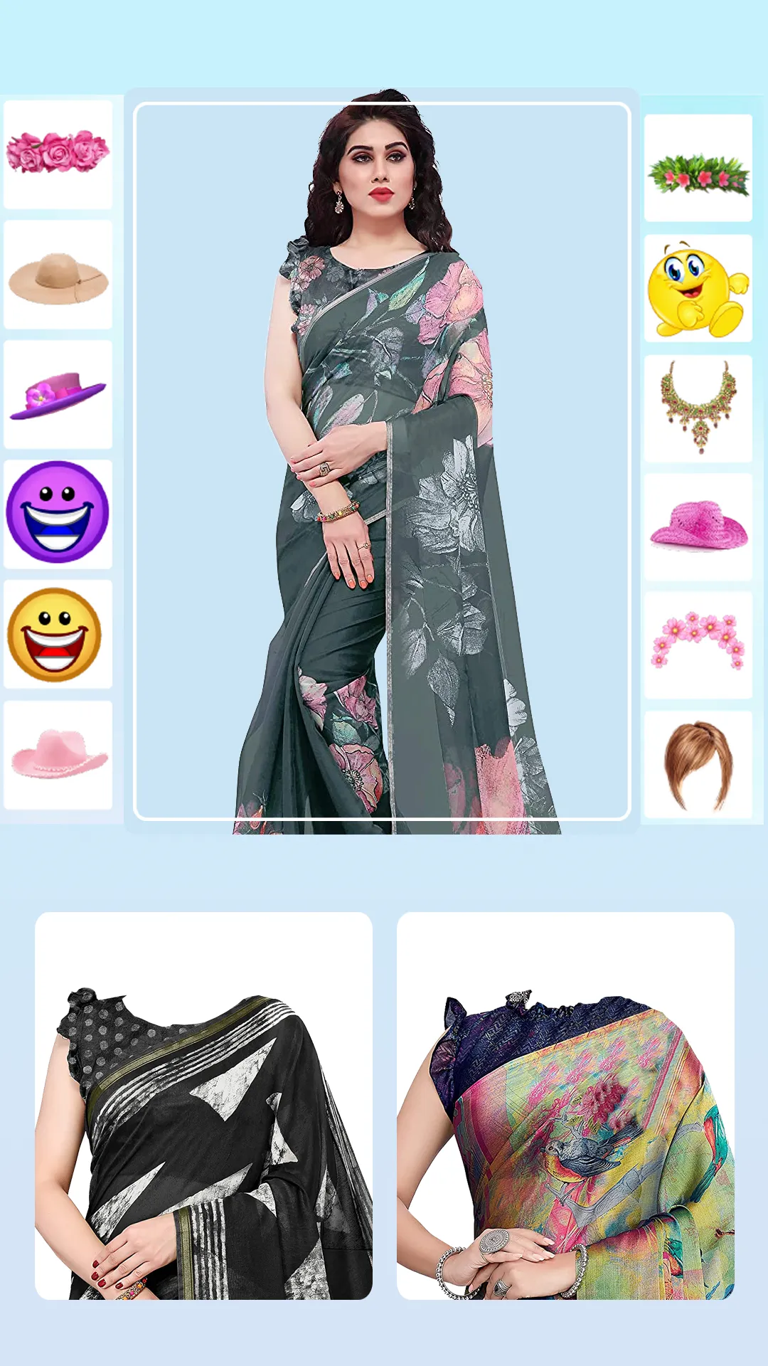 Women Fancy Saree Photo Suit | Indus Appstore | Screenshot