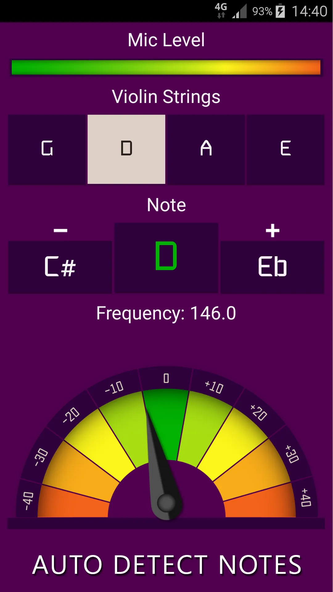 Violin Tuner | Indus Appstore | Screenshot