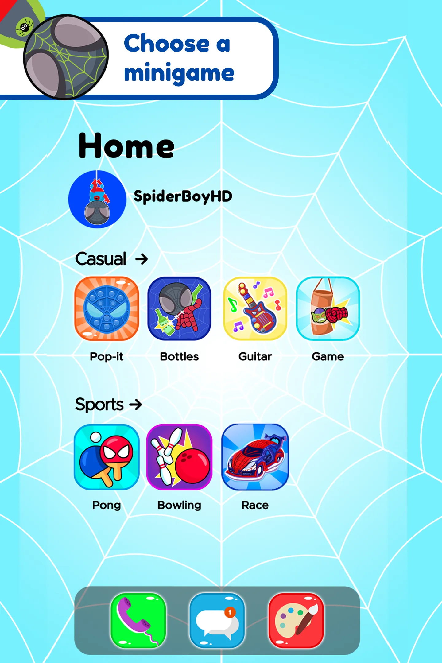 Super Spider Hero Phone | Indus Appstore | Screenshot