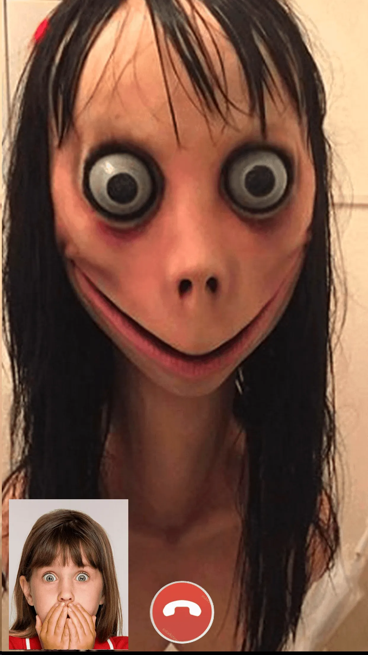 Momo Creepy Horror video Call | Indus Appstore | Screenshot
