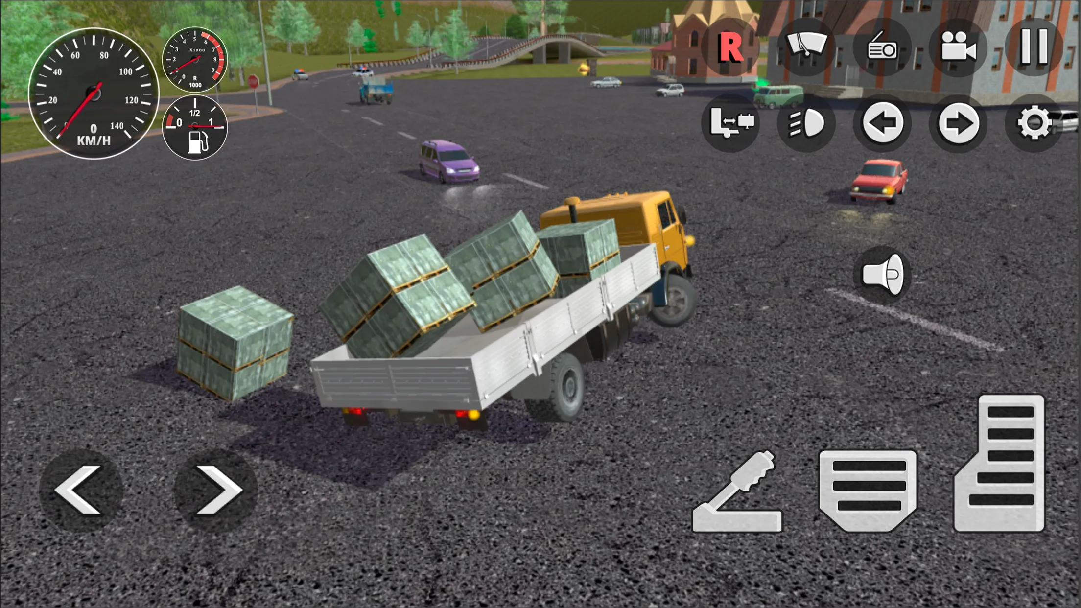 Hard Truck Driver Simulator 3D | Indus Appstore | Screenshot