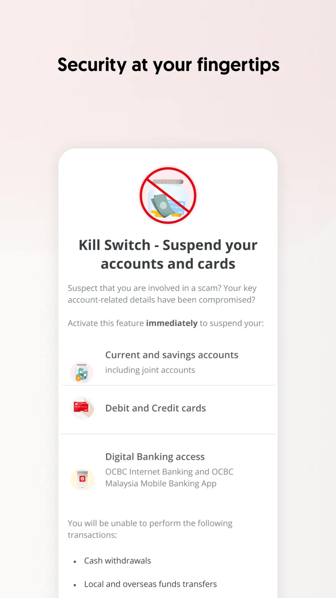 OCBC Malaysia | Indus Appstore | Screenshot