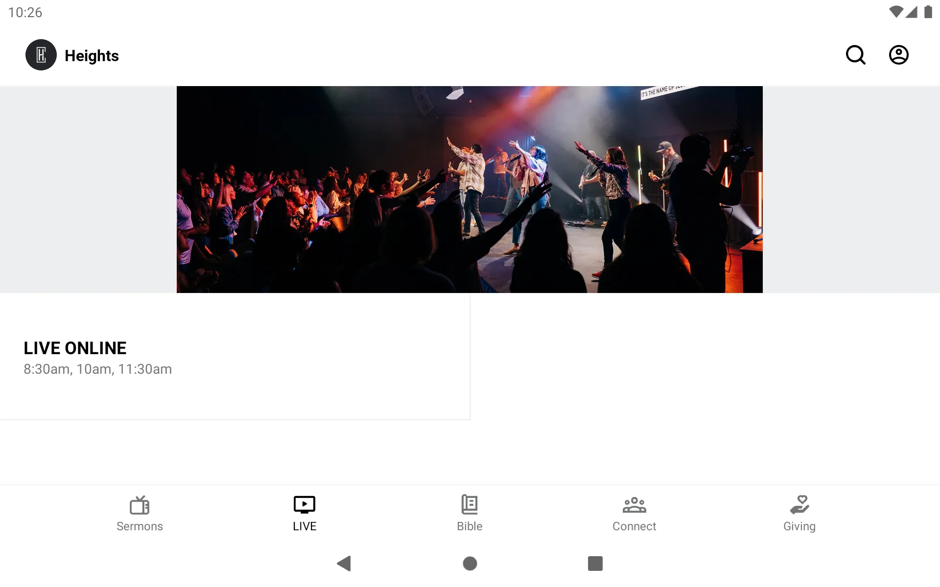 The Heights Church | Indus Appstore | Screenshot