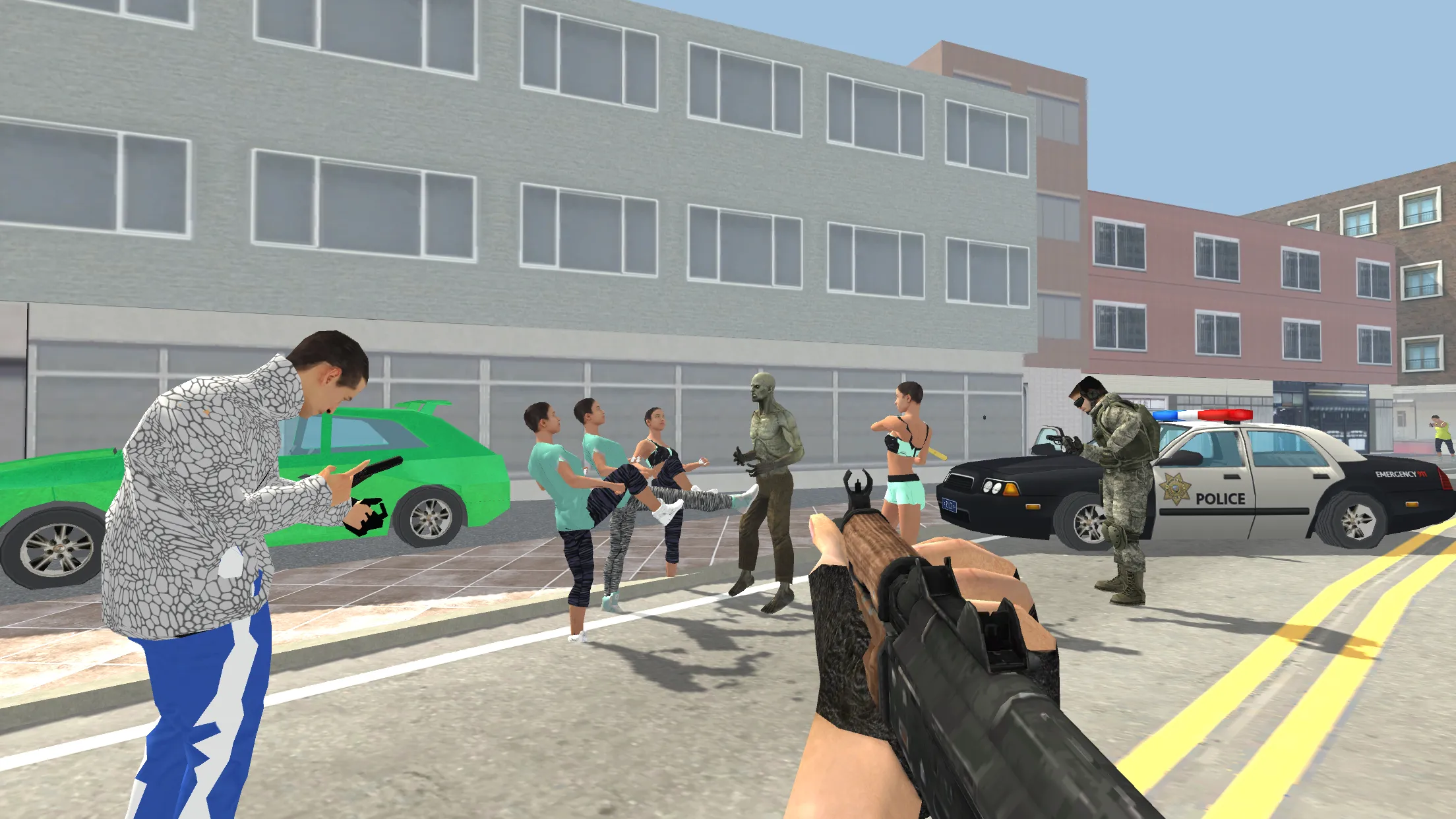 Zombies! Dead In the City Live | Indus Appstore | Screenshot