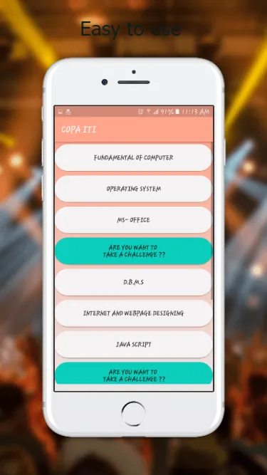 COPA ITI - CBT Exam level ques | Indus Appstore | Screenshot