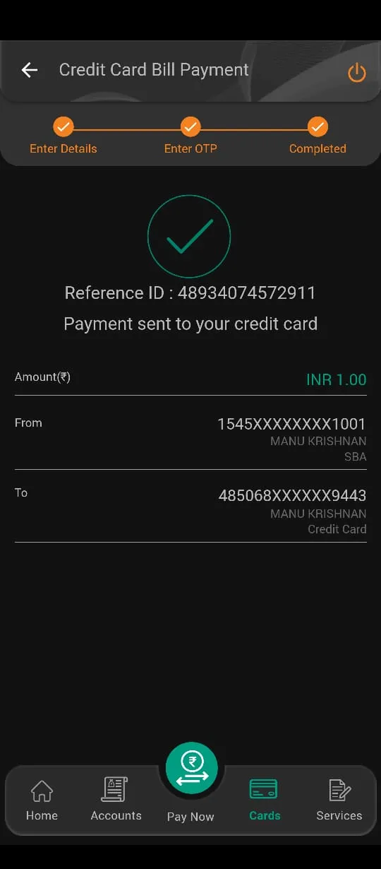 IDBI Bank GO Mobile+ | Indus Appstore | Screenshot
