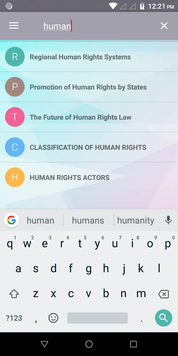 Human Rights | Indus Appstore | Screenshot