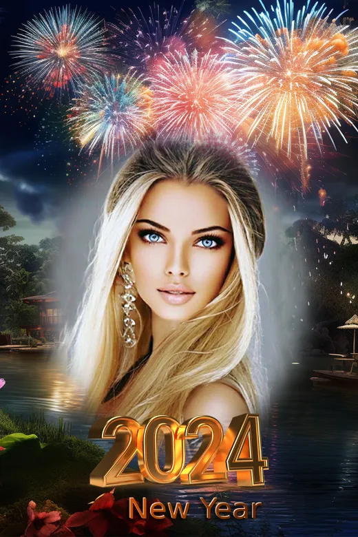 New year photo frame 2024 | Indus Appstore | Screenshot