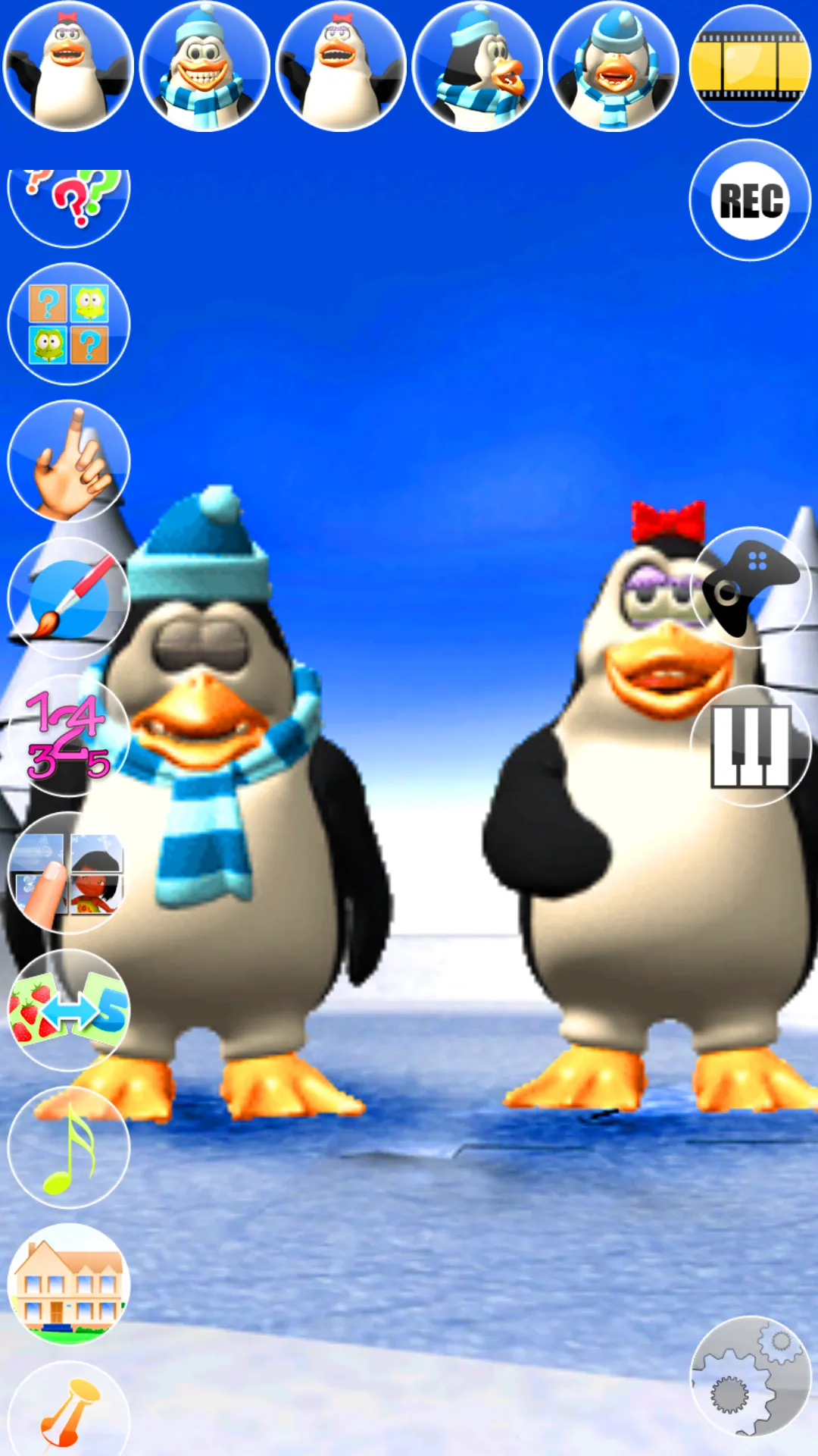 Talking Pengu & Penga Penguin  | Indus Appstore | Screenshot