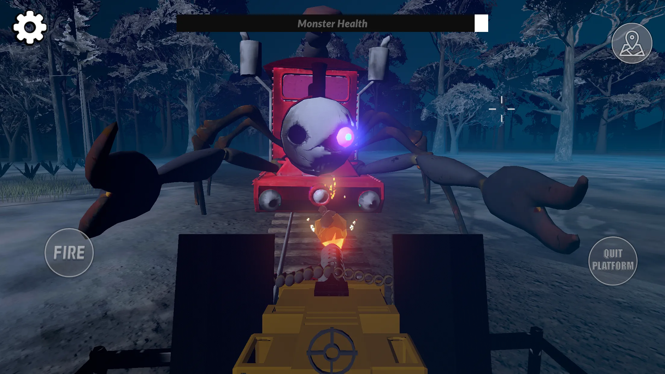 Scary Spider Train Survival 1 | Indus Appstore | Screenshot