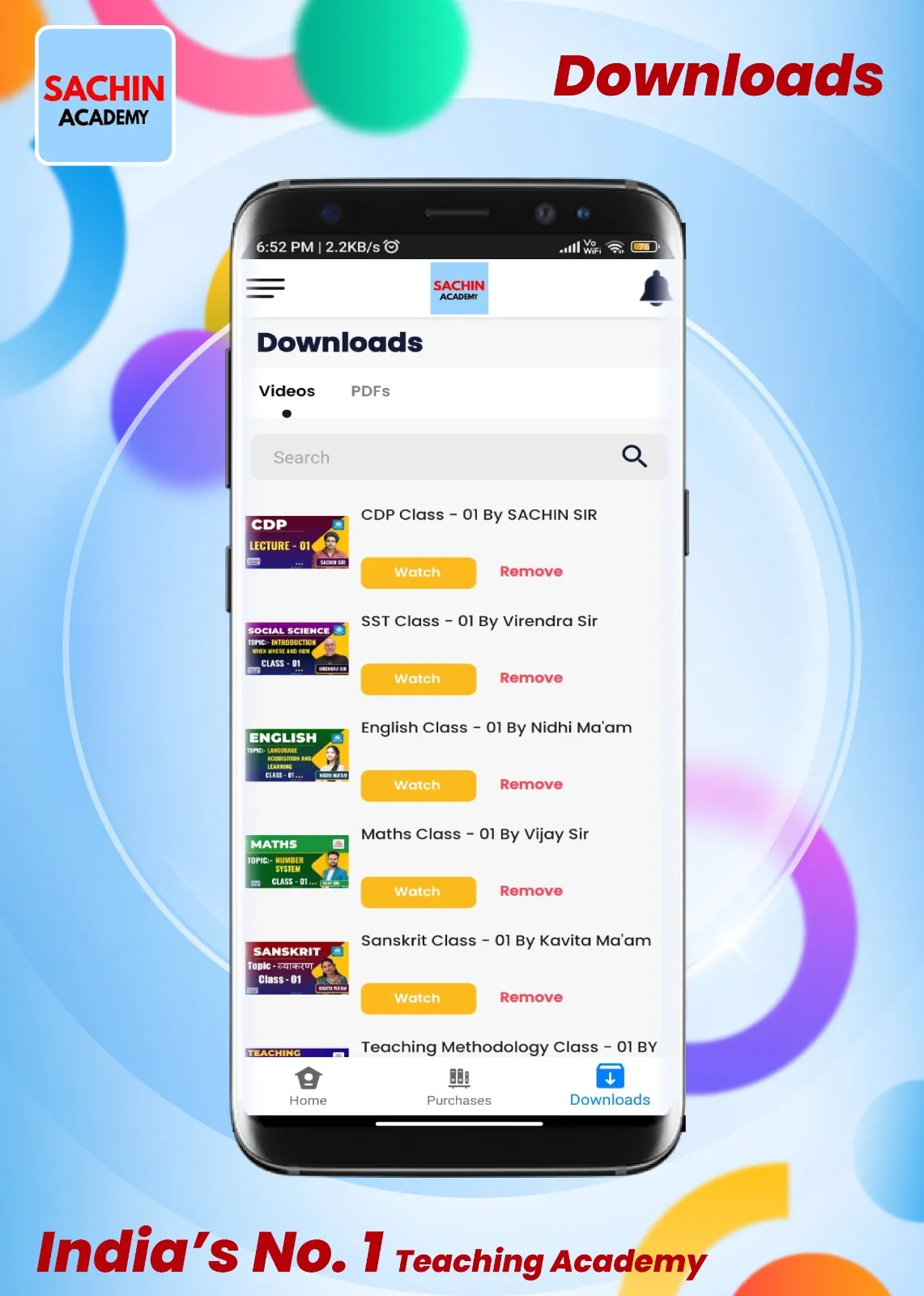 Sachin Academy Official | Indus Appstore | Screenshot
