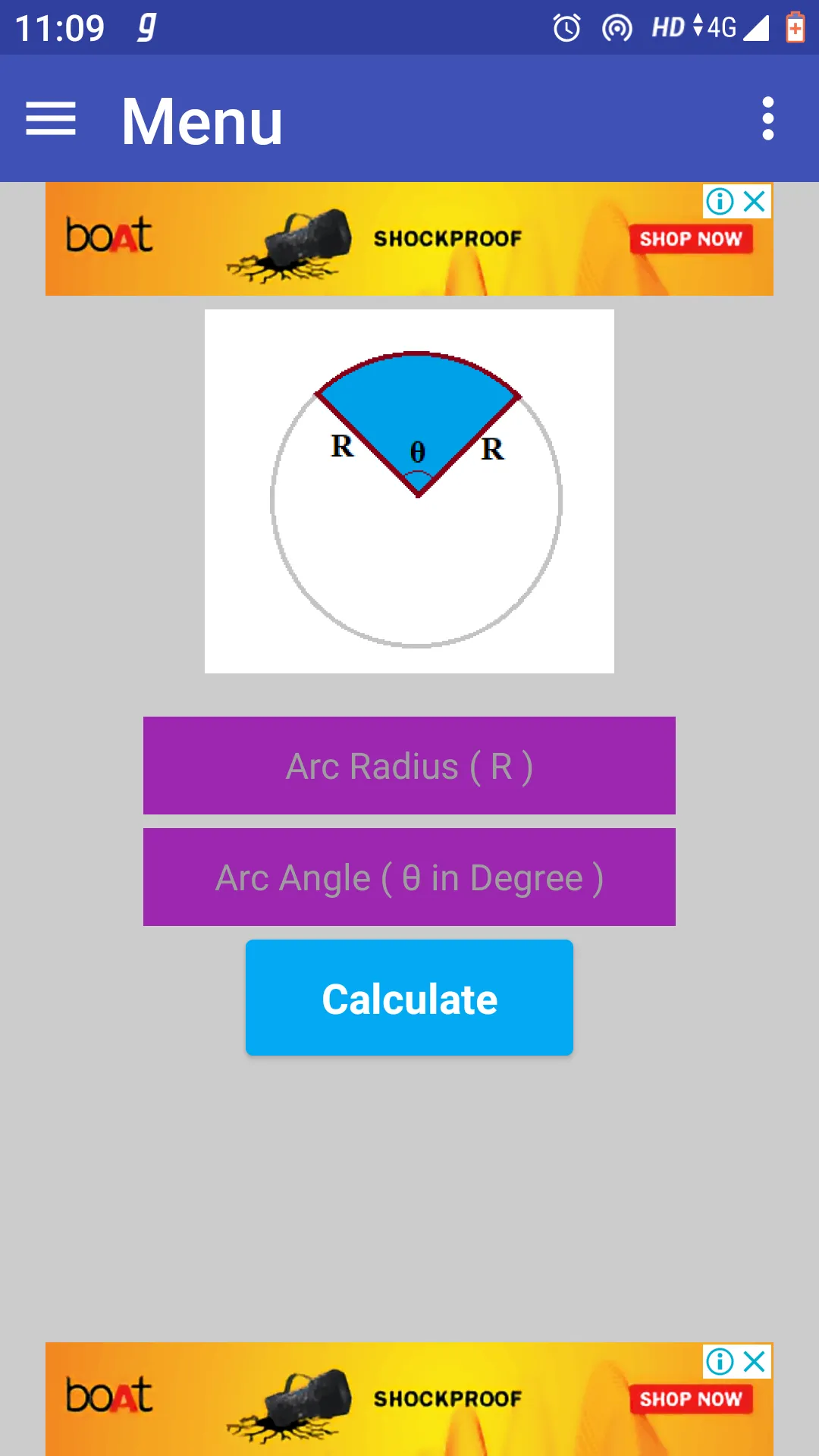 Arc Calculator | Indus Appstore | Screenshot