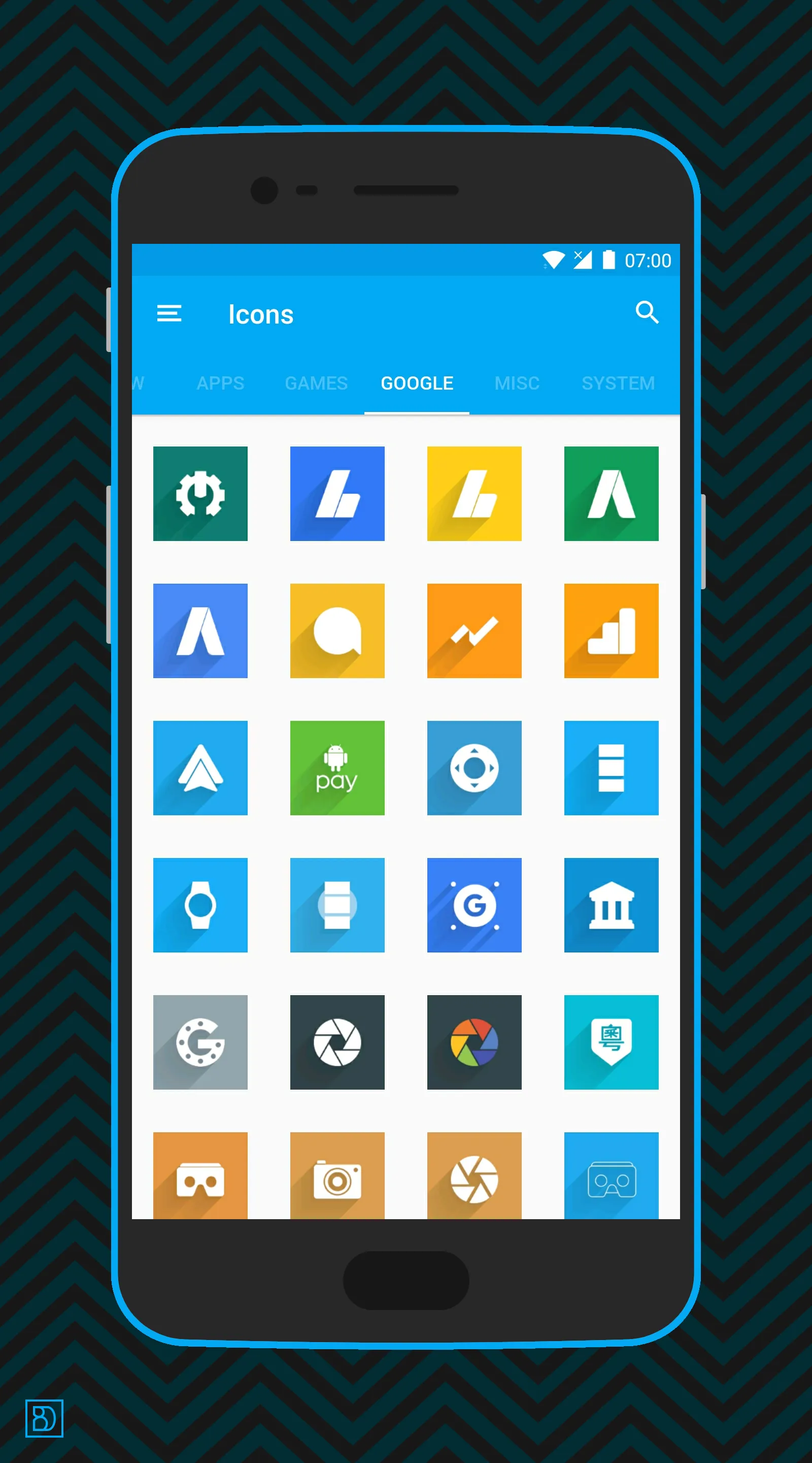 Voxel – Flat Style Icon Pack | Indus Appstore | Screenshot