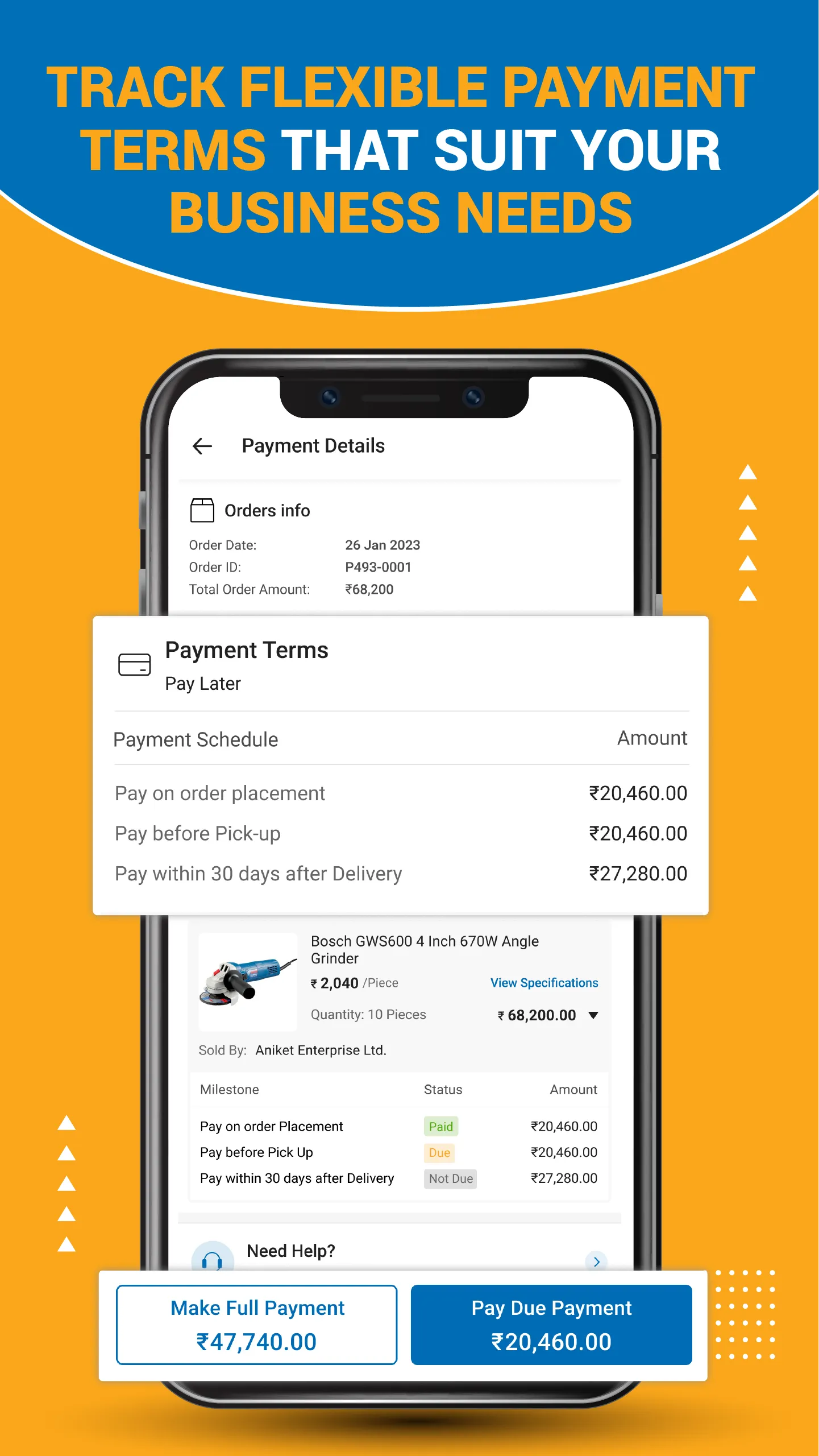L&TSuFin B2B Bulk Purchase App | Indus Appstore | Screenshot