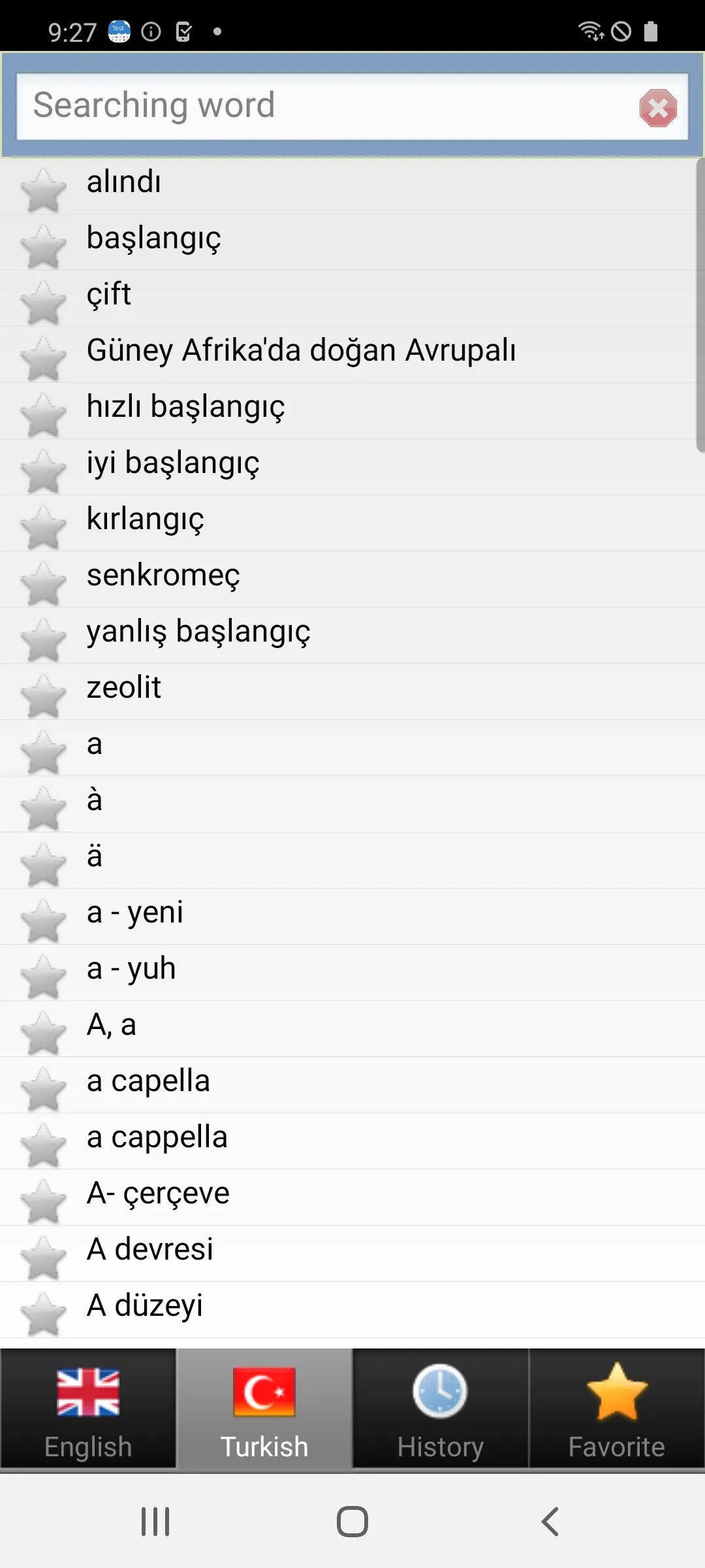 Turkish bestdict sozluk | Indus Appstore | Screenshot