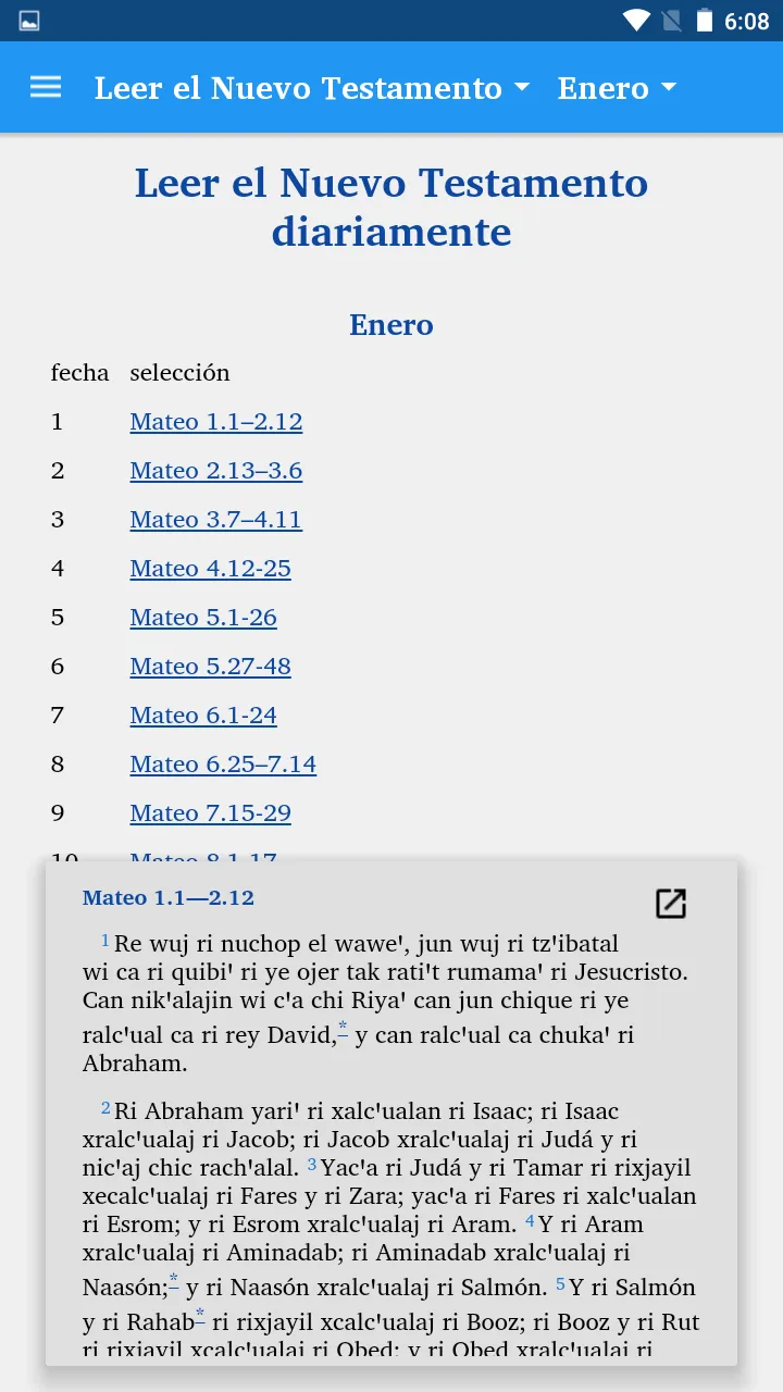 Western Kaqchikel Bible | Indus Appstore | Screenshot