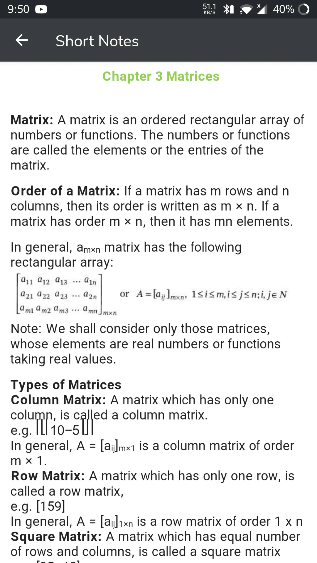 Class 12 Maths Solution Notes | Indus Appstore | Screenshot