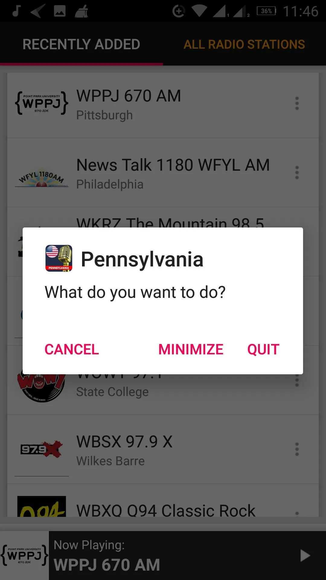 Pennsylvania Radio Stations | Indus Appstore | Screenshot