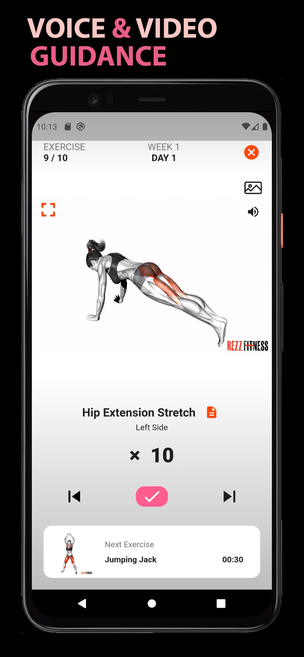 Workout For Women: Fit at Home | Indus Appstore | Screenshot