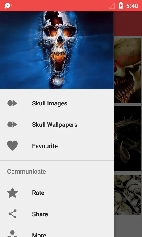 Skull Wallpaper HD | Indus Appstore | Screenshot