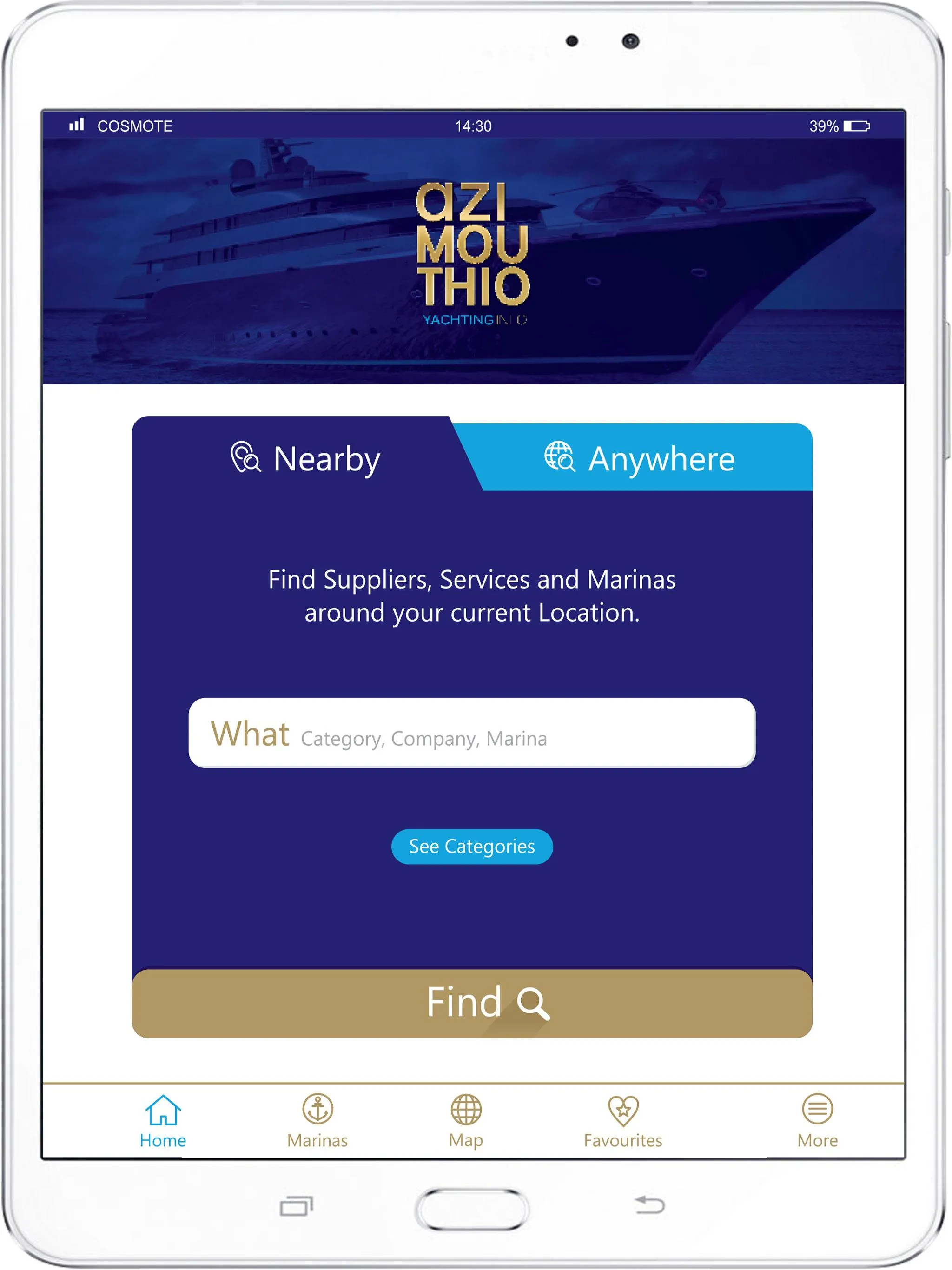 Azimouthio Yachting Info | Indus Appstore | Screenshot