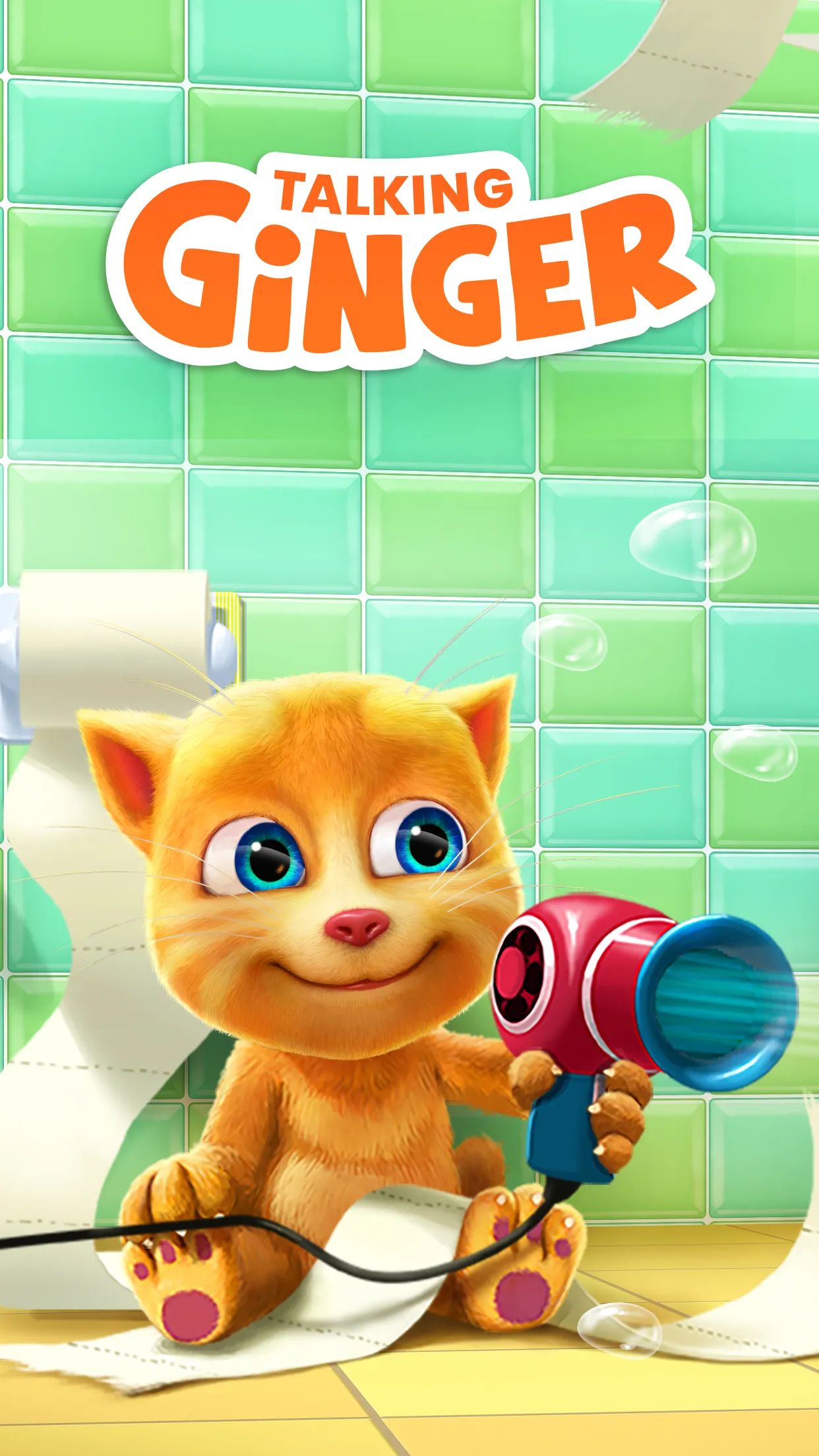 Talking Ginger | Indus Appstore | Screenshot