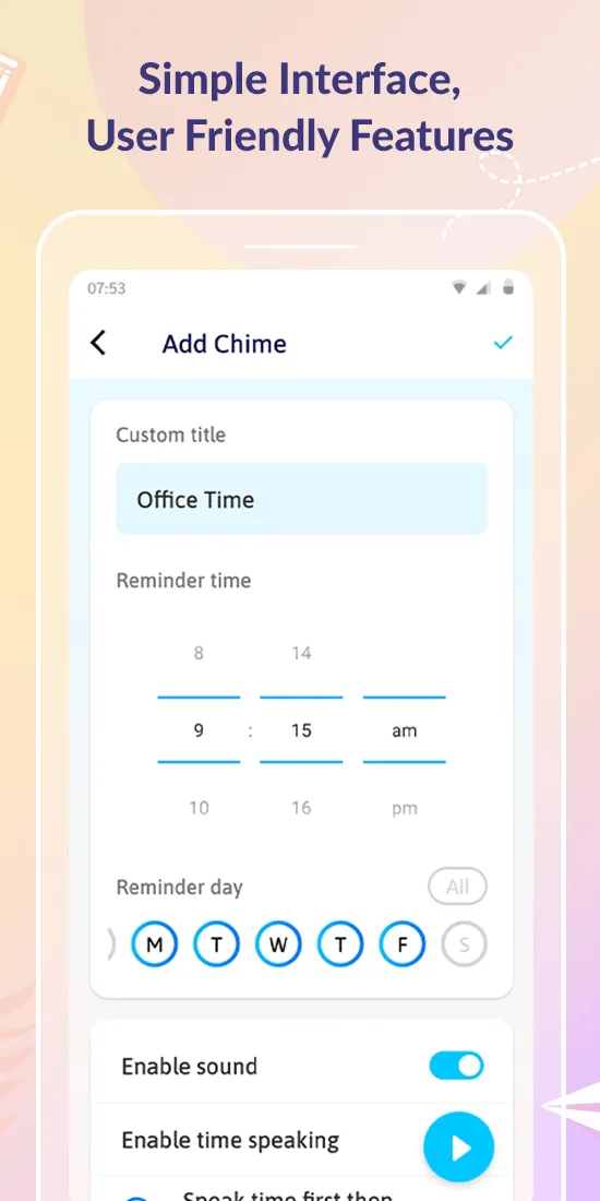 Hourly Chime: Time Manager | Indus Appstore | Screenshot