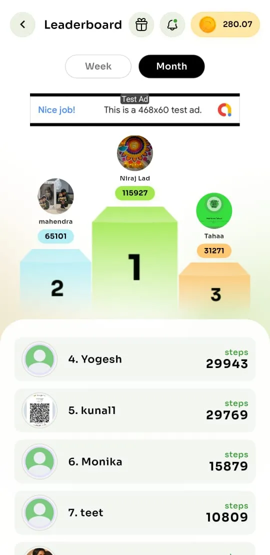 Walk Wallet | Indus Appstore | Screenshot