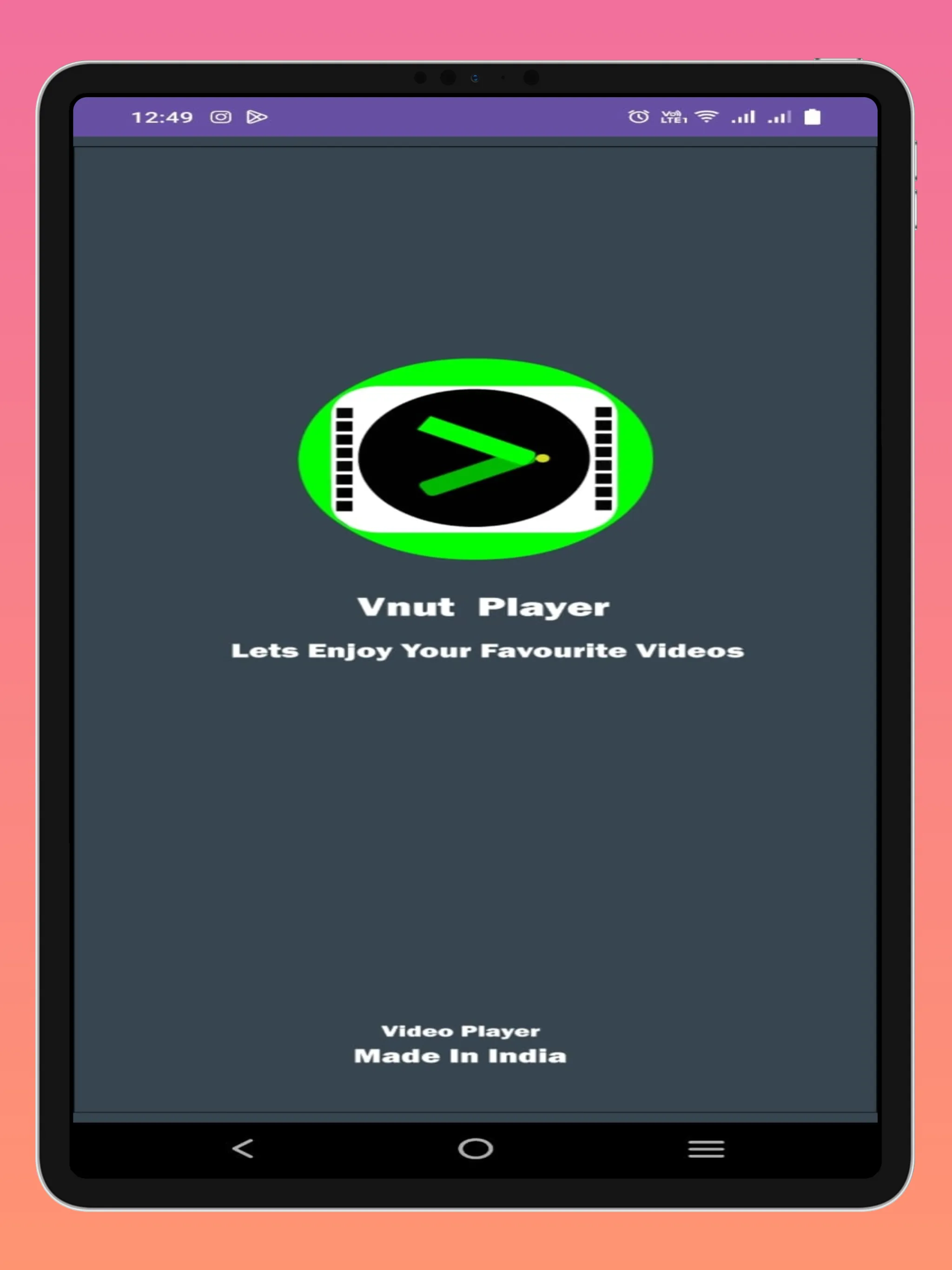 Vnut Player : Video Player | Indus Appstore | Screenshot