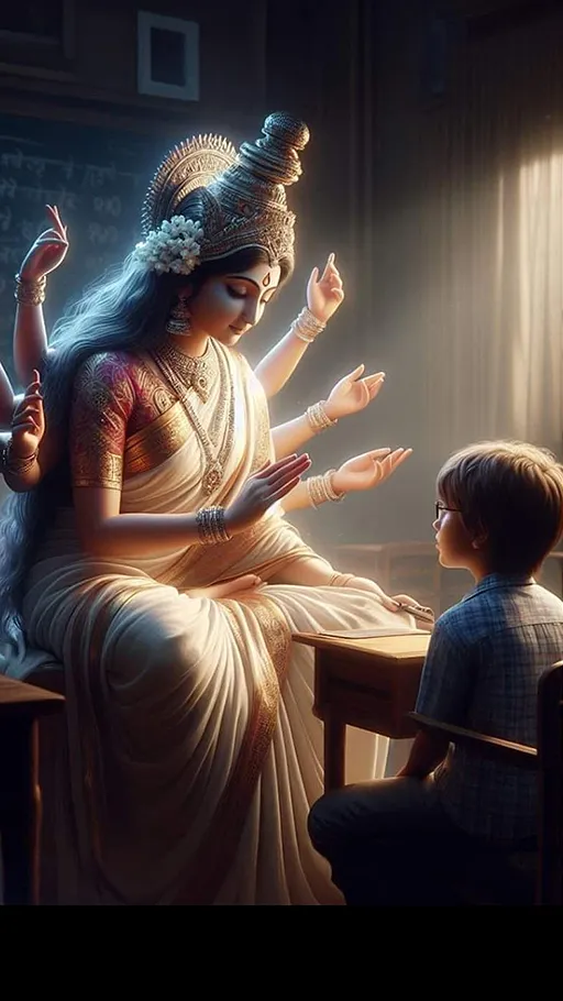 HD Saraswati Wallpaper | Indus Appstore | Screenshot