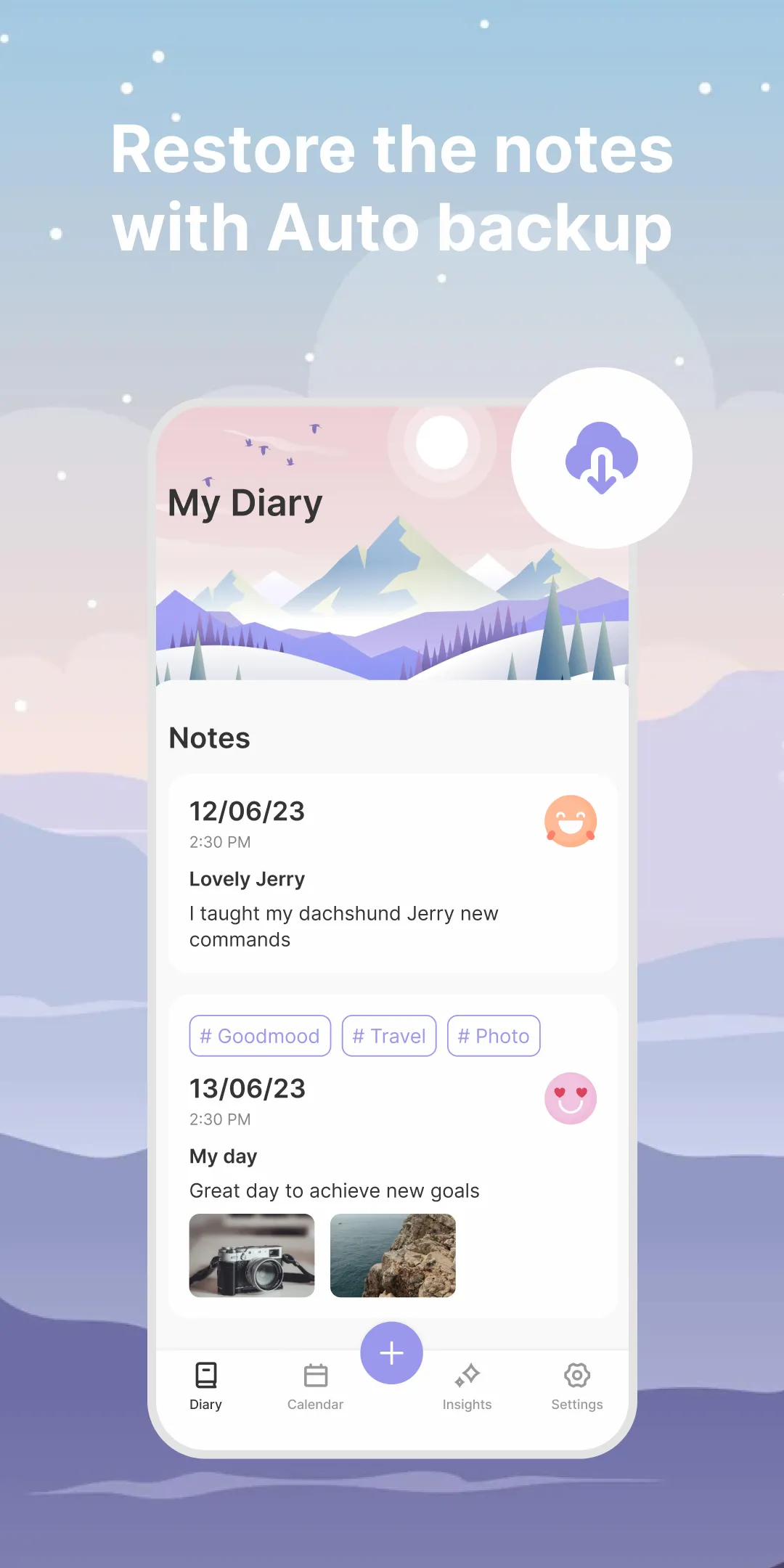 Diary, Daily Journal with Lock | Indus Appstore | Screenshot