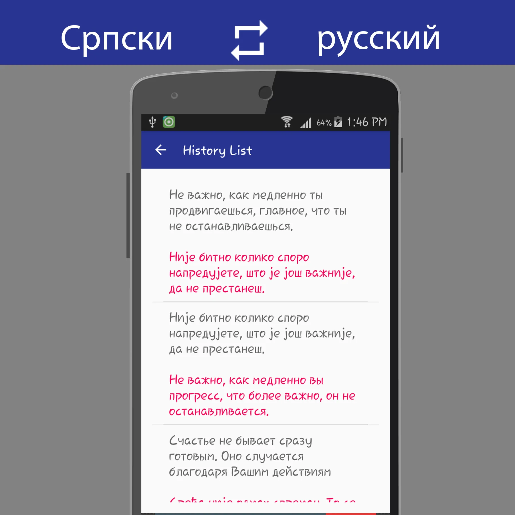 Serbian Russian Translator | Indus Appstore | Screenshot