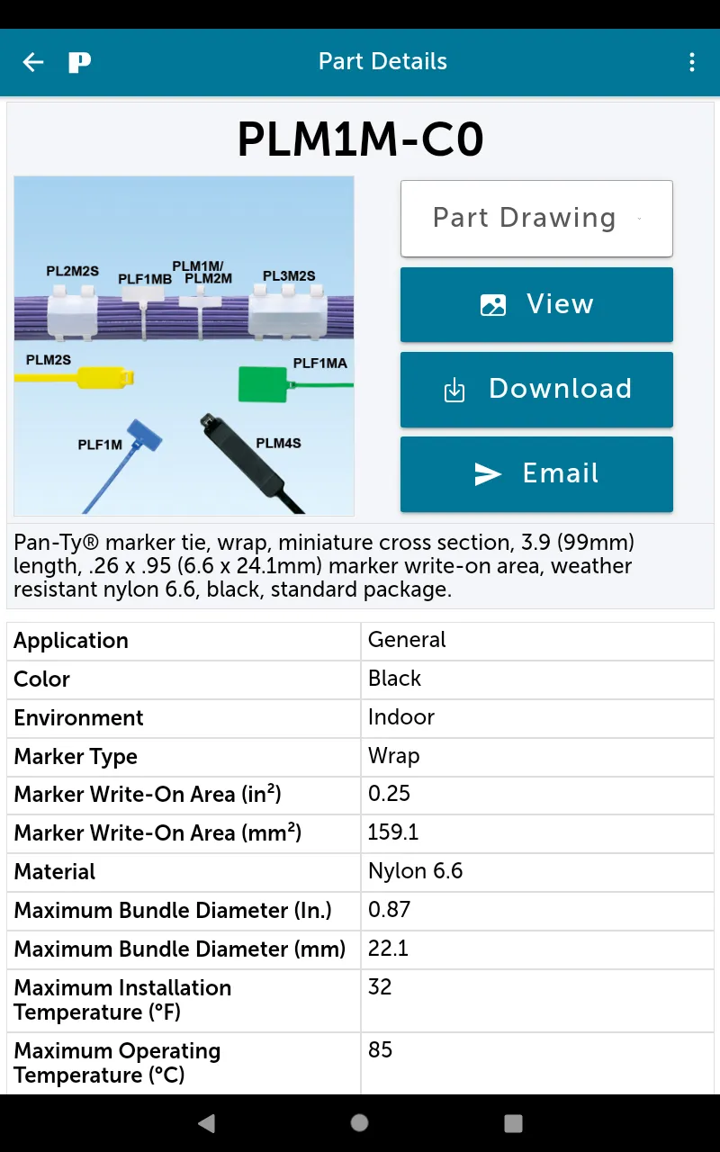 Panduit Install-It | Indus Appstore | Screenshot