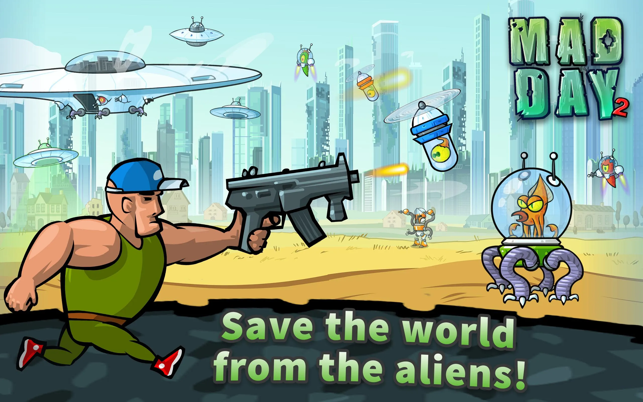 Mad Day 2: Shoot the Aliens | Indus Appstore | Screenshot