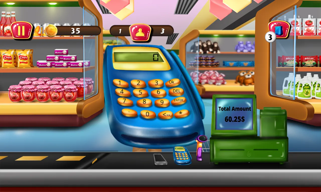 Supermarket Cashier Kids Games | Indus Appstore | Screenshot