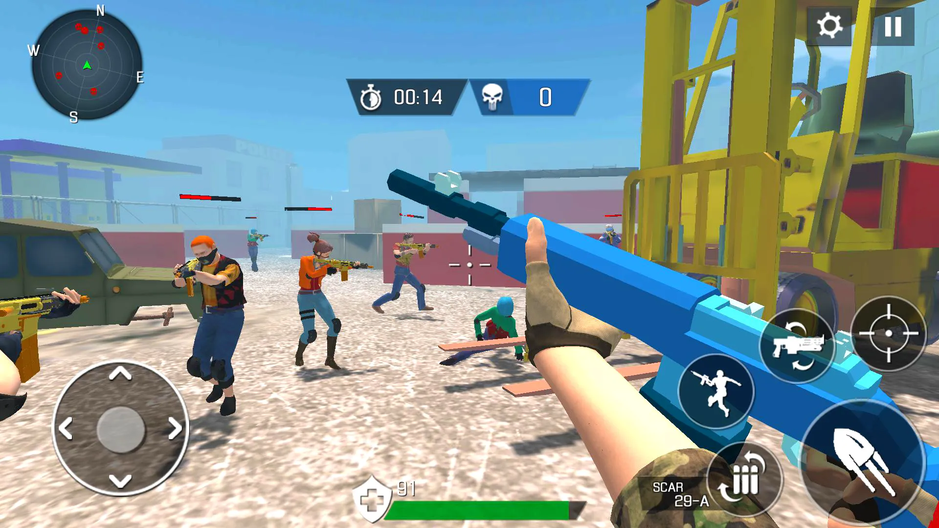 Toy Gun Blaster- Shooter Squad | Indus Appstore | Screenshot