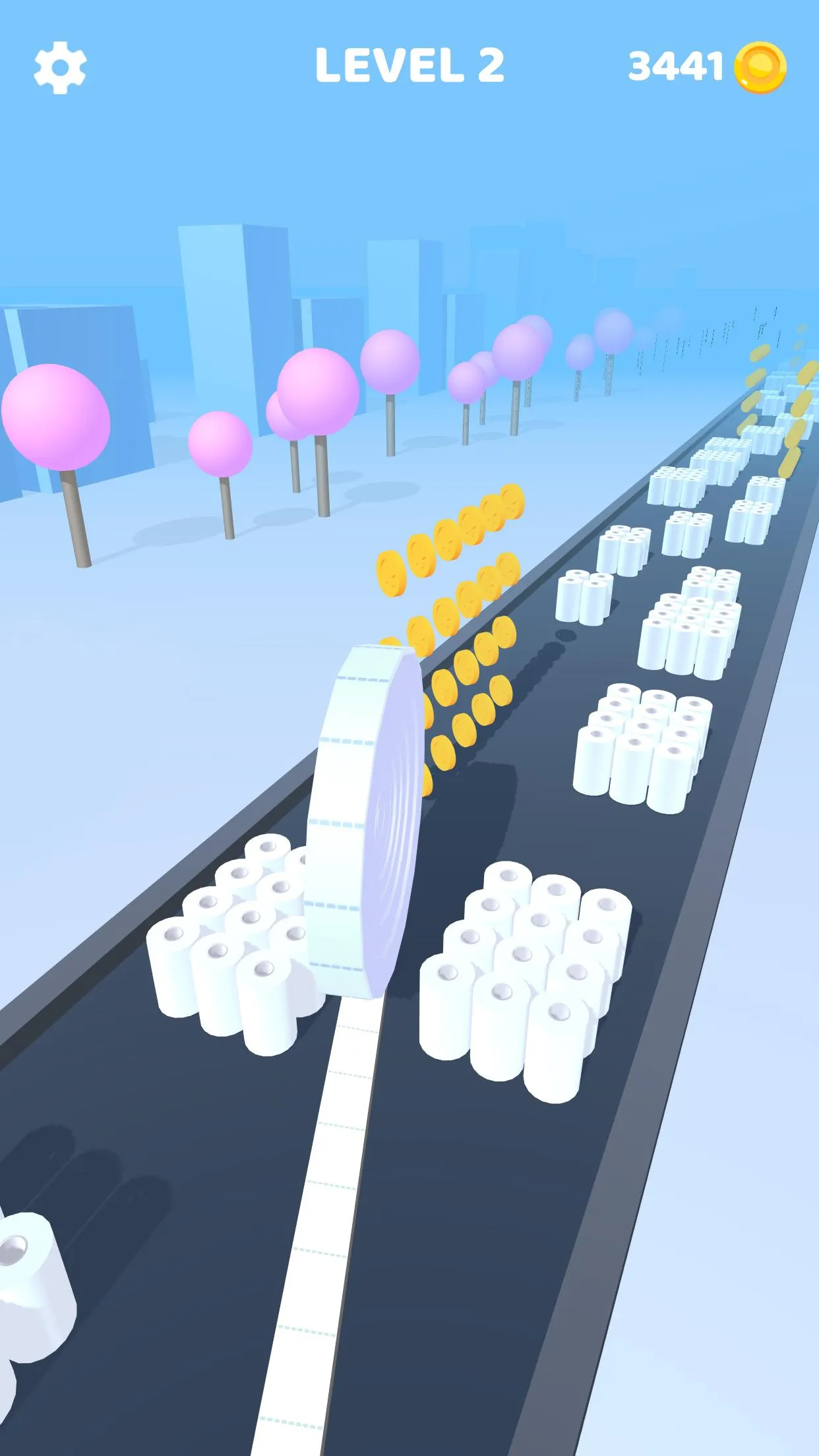 Paper Line - Toilet paper game | Indus Appstore | Screenshot