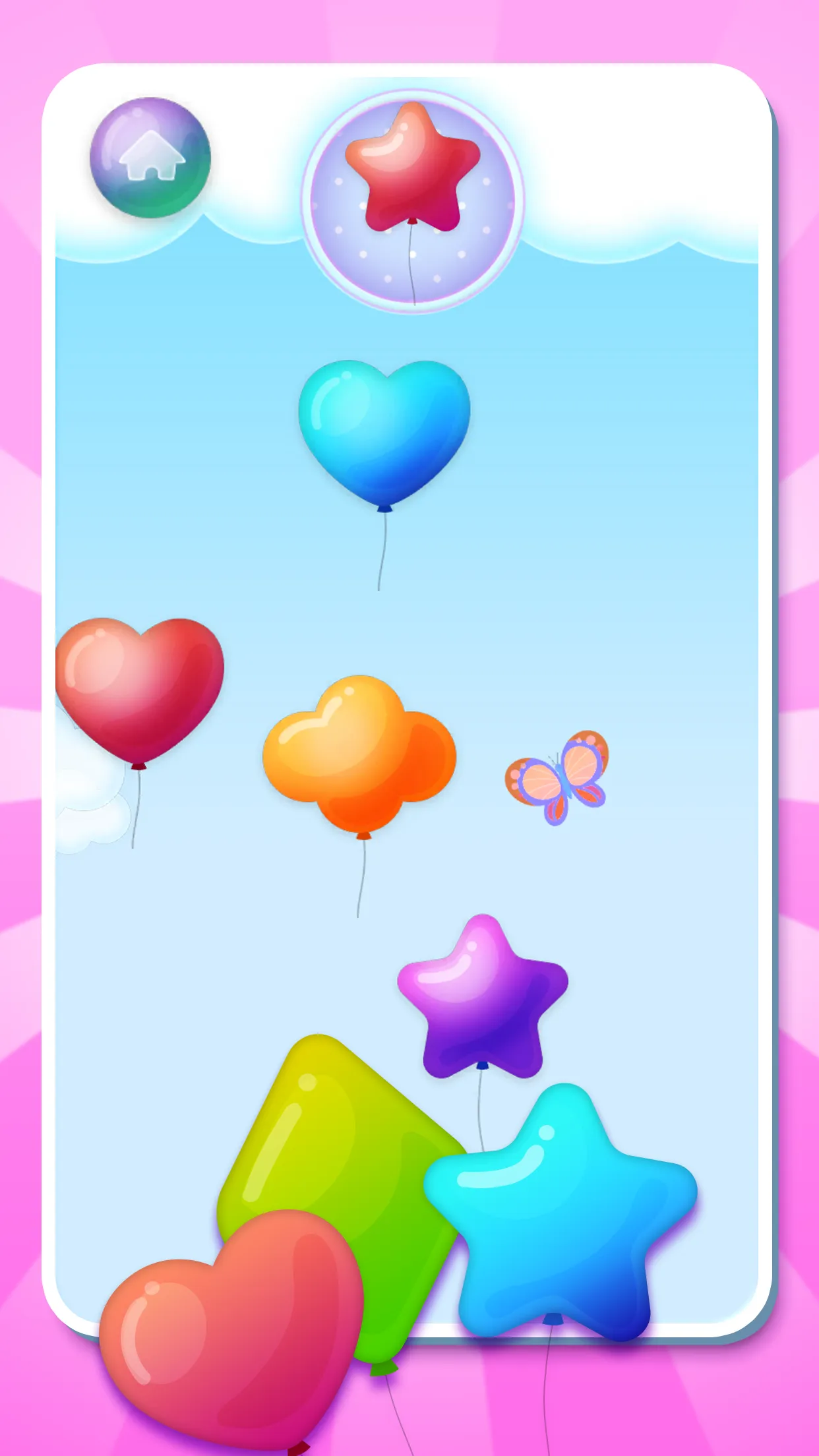 Baby Balloons pop | Indus Appstore | Screenshot