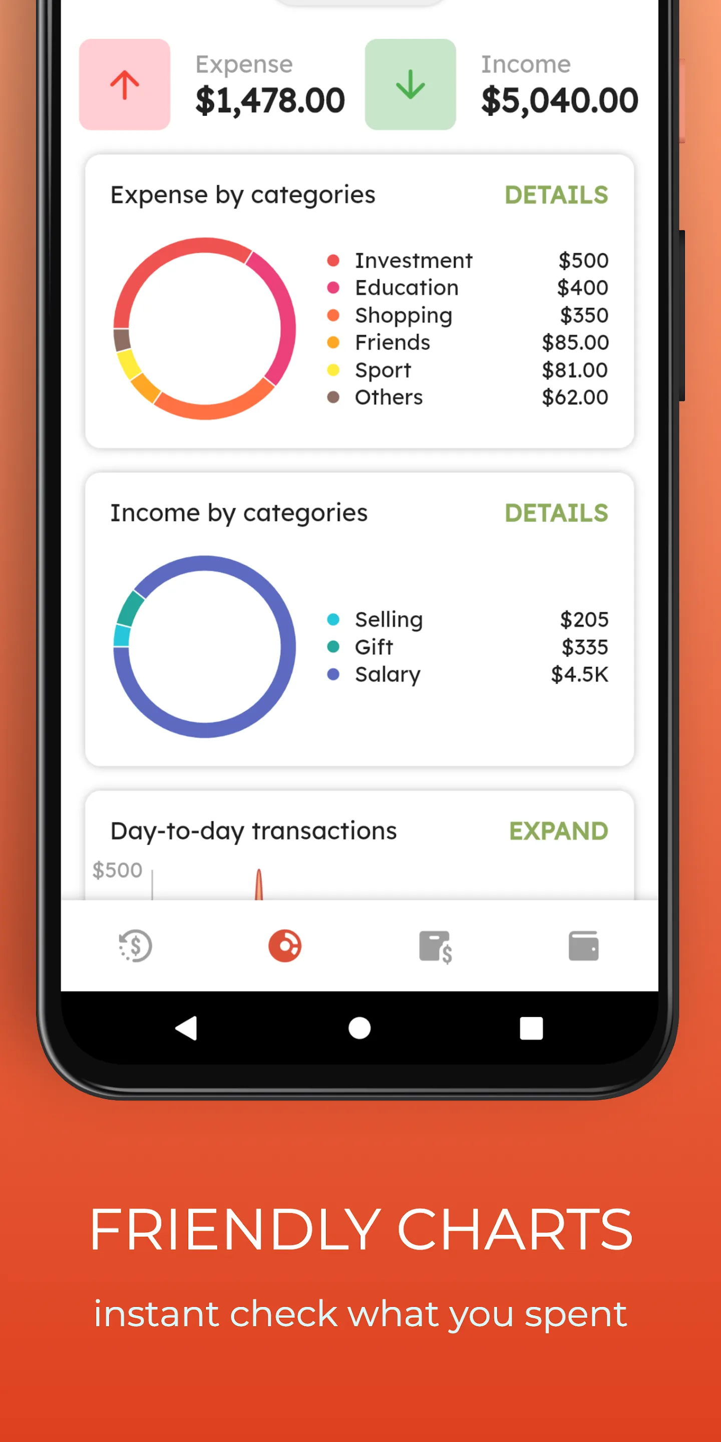 myMoney - Expense Tracker | Indus Appstore | Screenshot