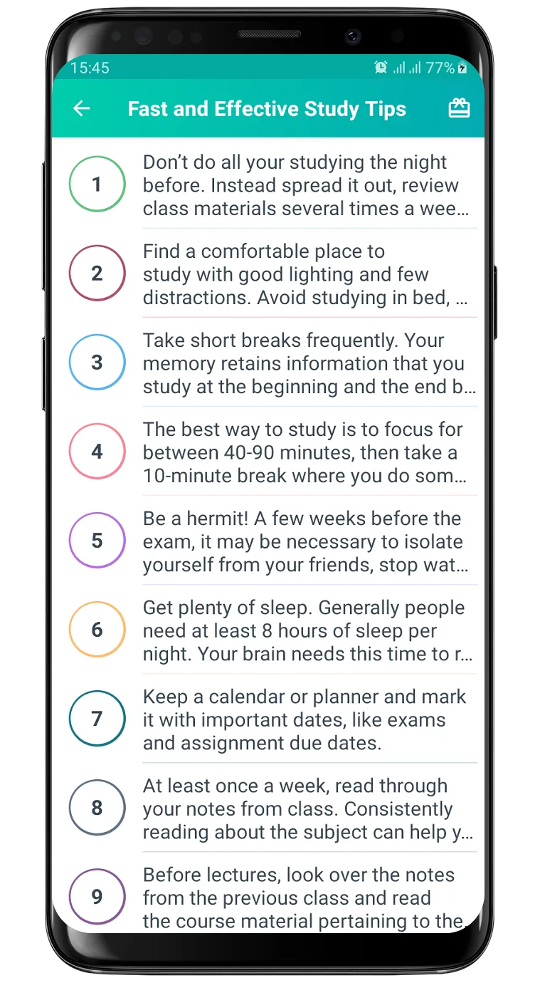 Study Tips | Indus Appstore | Screenshot