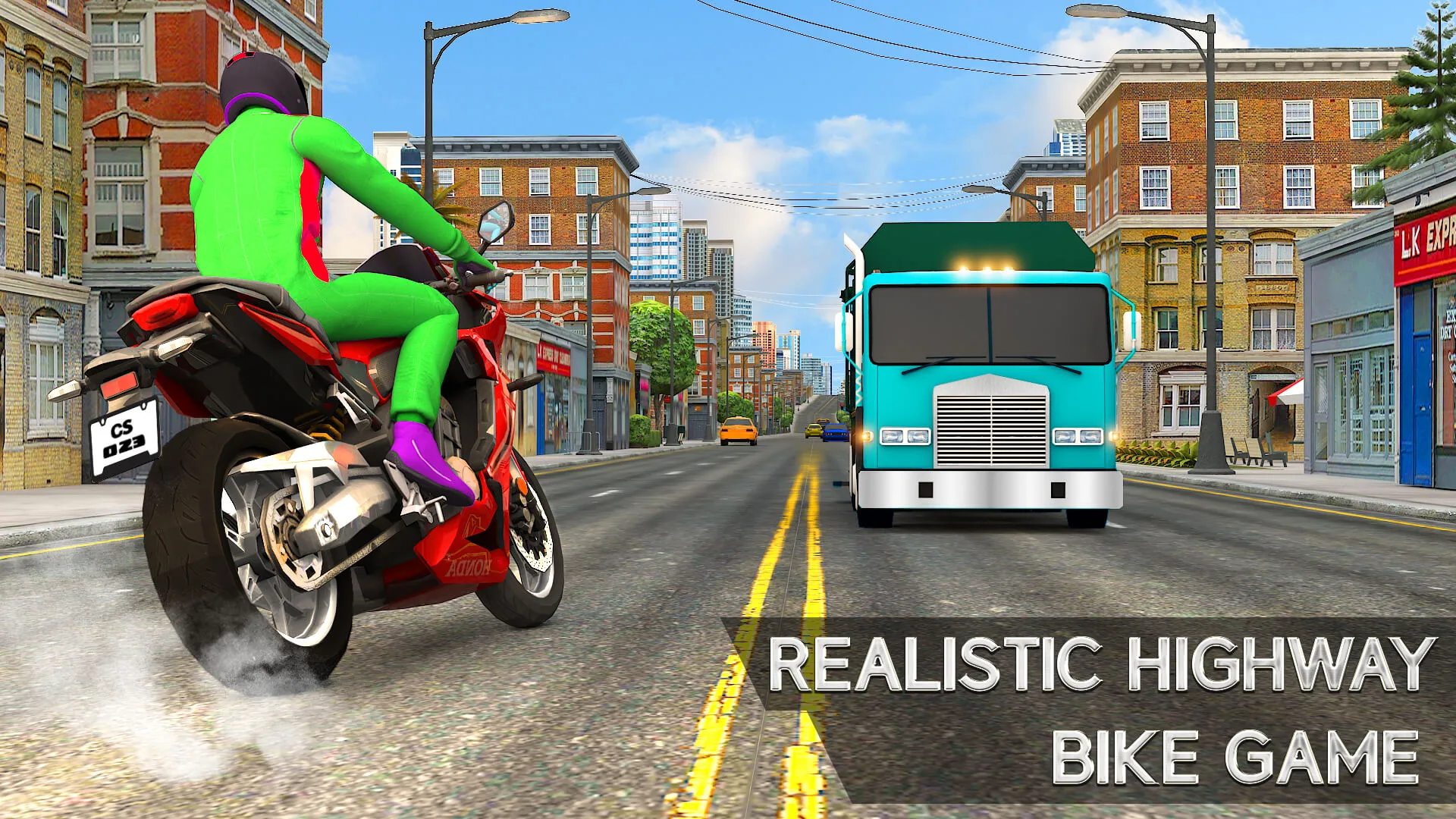 Motorbike Traffic Race Game 3D | Indus Appstore | Screenshot