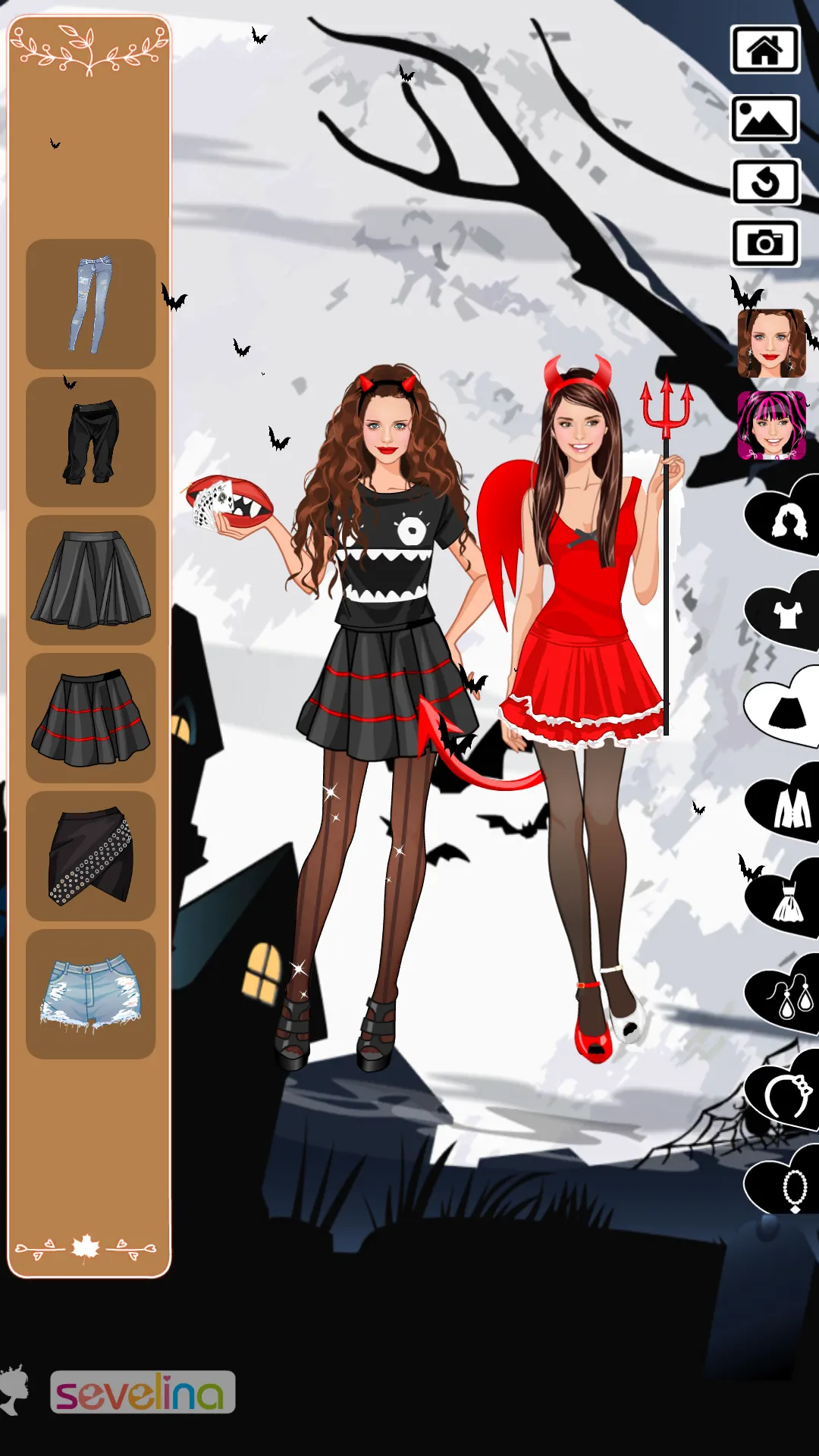 Halloween  dress up game | Indus Appstore | Screenshot